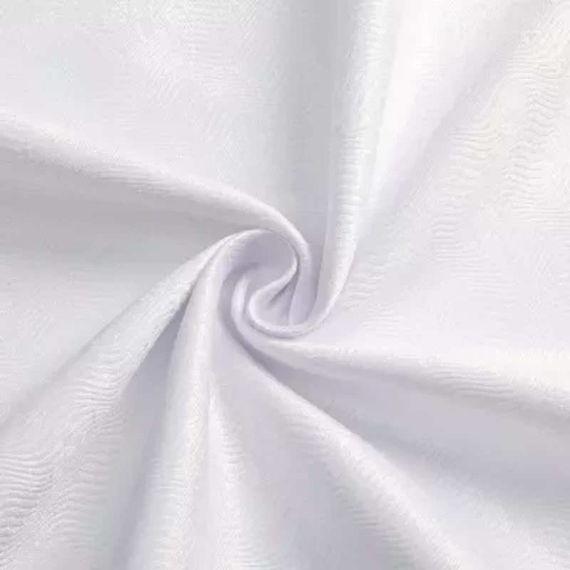 Regal Home Ripple Grommet Top Energy Saving Embossed Blackout Set of 2 Curtain Panel