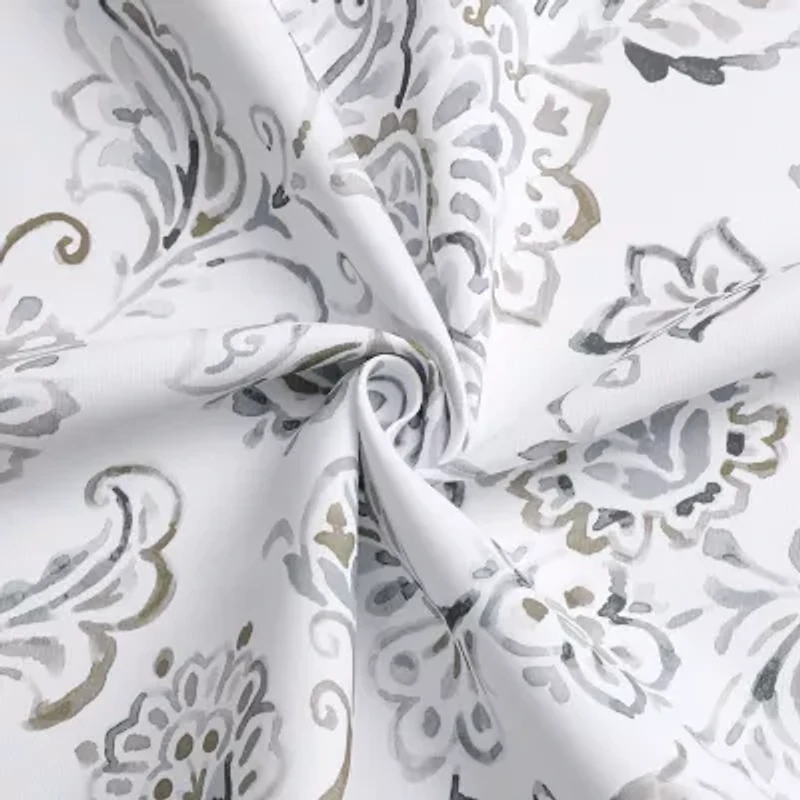 Regal Home Kelvis Printed Grommet Top Energy Saving Blackout Set of 2 Curtain Panel
