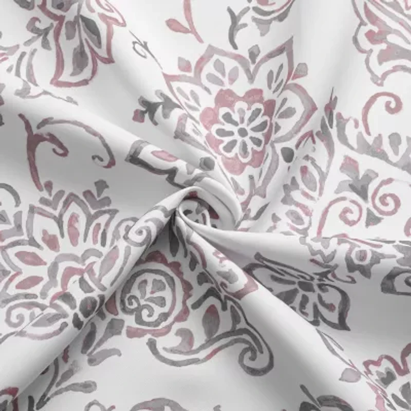 Regal Home Kelvis Printed Grommet Top Energy Saving Blackout Set of 2 Curtain Panel