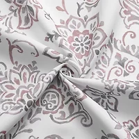 Regal Home Kelvis Printed Grommet Top Energy Saving Blackout Set of 2 Curtain Panel