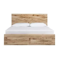 Signature Design by Ashley Hyanna Panel Bed with 6 Side Storage Drawers