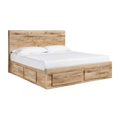 Signature Design by Ashley Hyanna Panel Bed with 6 Side Storage Drawers