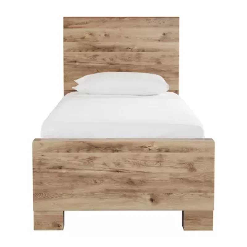 Signature Design by Ashley Hyanna Panel Bed with Side Storage Drawers