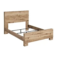 Signature Design by Ashley Hyanna Panel Bed Tan Brown