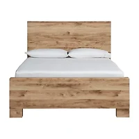 Signature Design by Ashley Hyanna Panel Bed Tan Brown