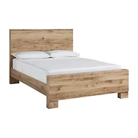 Signature Design by Ashley Hyanna Panel Bed Tan Brown