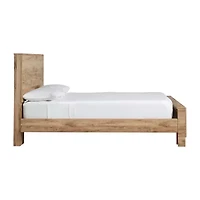 Signature Design by Ashley Hyanna Panel Bed Tan Brown