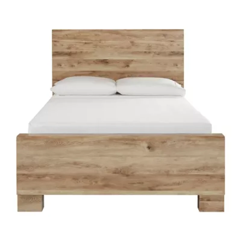 Signature Design by Ashley Hyanna Panel Bed with Side Storage Drawers