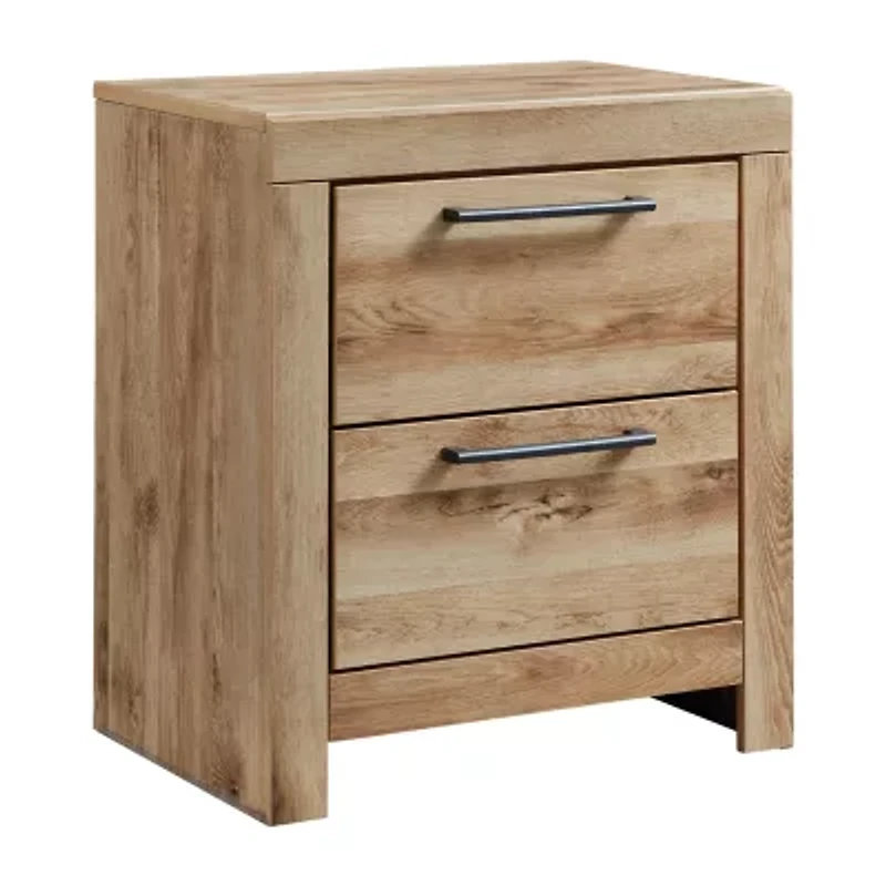 Signature Design by Ashley Hyanna Nightstand in Tan Brown