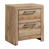 Signature Design by Ashley Hyanna Nightstand in Tan Brown