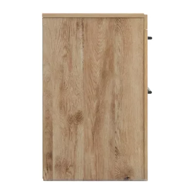 Signature Design by Ashley Hyanna Nightstand in Tan Brown