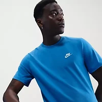 Nike Embroidered Logo Mens Crew Neck Short Sleeve Active T-Shirt