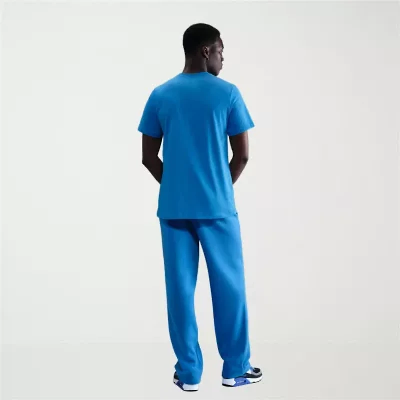 Nike Embroidered Logo Mens Crew Neck Short Sleeve Active T-Shirt