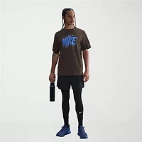 Nike Mens Crew Neck Short Sleeve Regular Fit Graphic T-Shirt