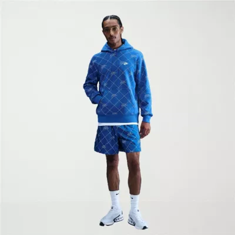 Nike Club Mens Long Sleeve Fleece Active Hoodie