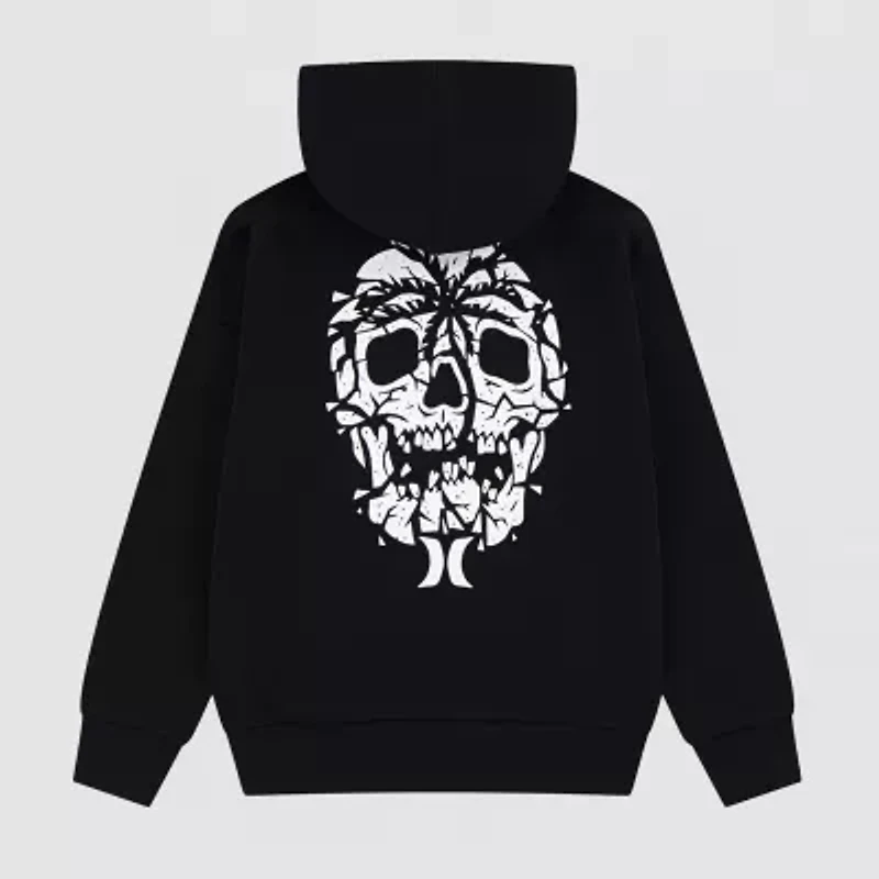 Hurley Big Kid Boys Long Sleeve Fleece Hoodie