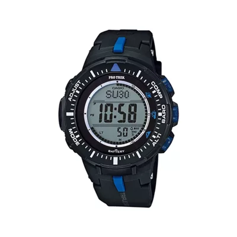 Casio Mens Black Strap Watch Prg300-1a2cr