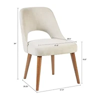 INK+IVY Nola 2-pc. Upholstered Dining Chair