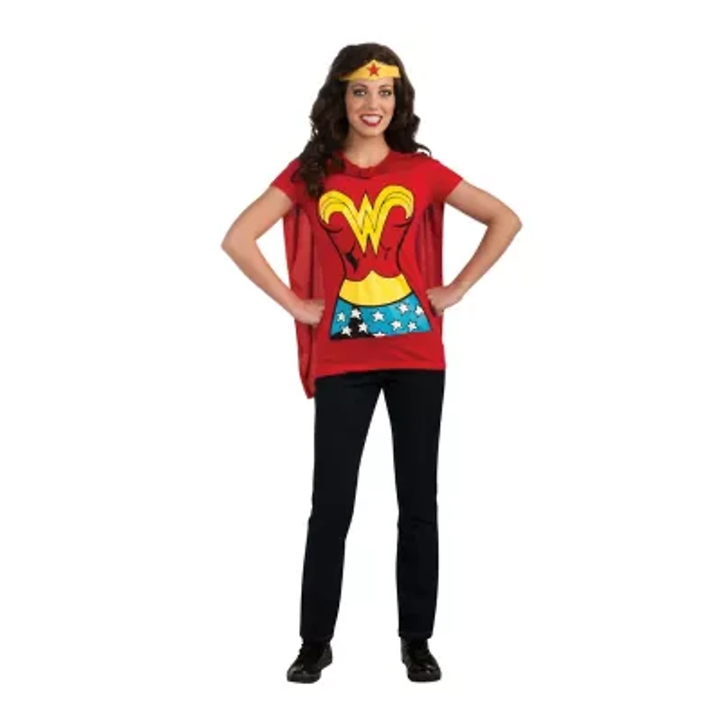 Womens T-Shirt DC Comics Wonder Woman Costume
