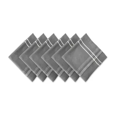 Design Imports French Stripe 6-pc. Napkins