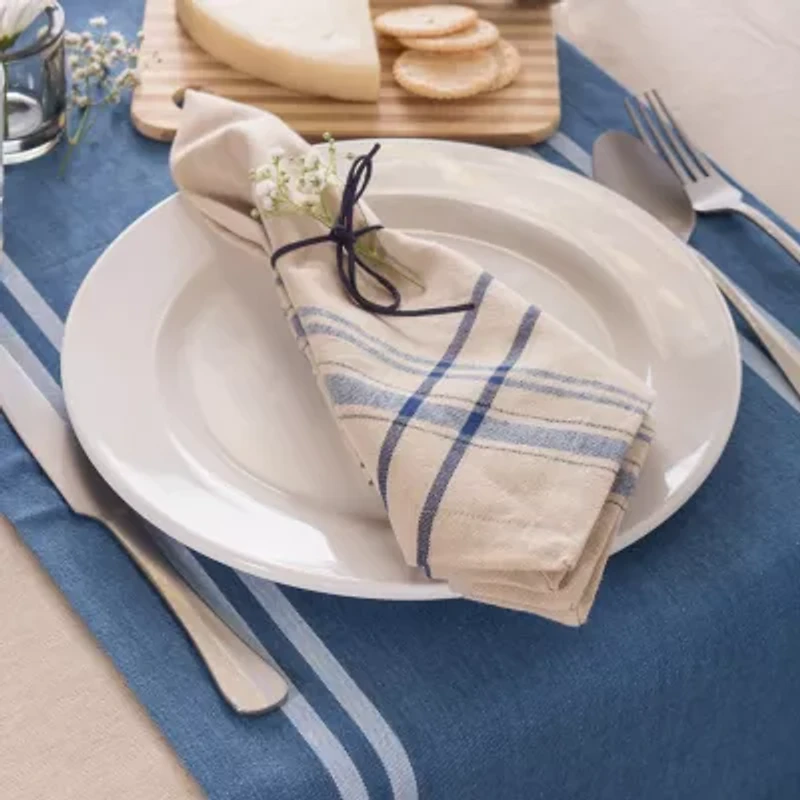 Design Imports French Stripe 6-pc. Napkins