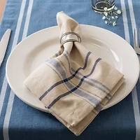 Design Imports French Stripe 6-pc. Napkins