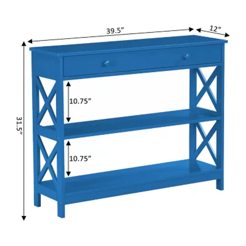 Convenience Concepts Oxford 1-Drawer Console Table