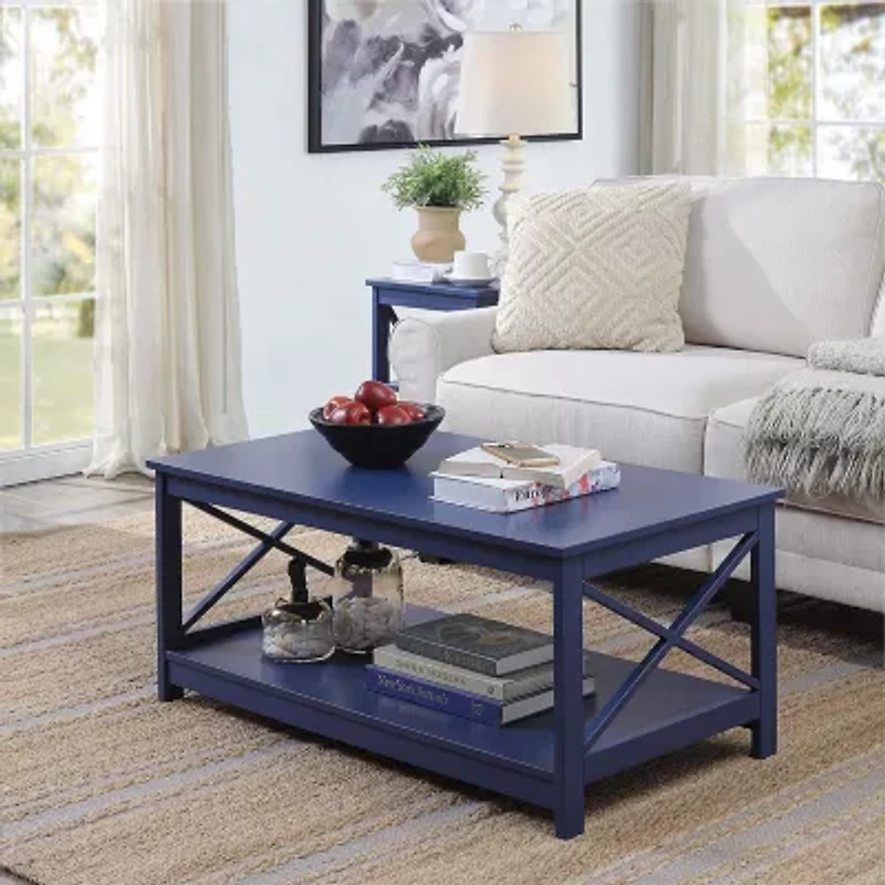 Oxford Coffee Table with Shelf