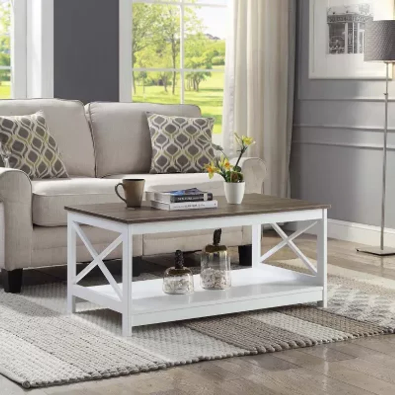 Oxford Coffee Table with Shelf