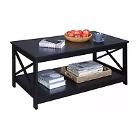 Oxford Coffee Table with Shelf