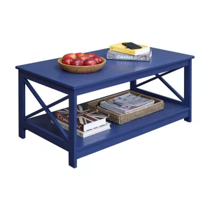 Oxford Coffee Table with Shelf
