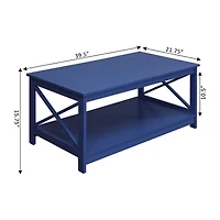 Oxford Coffee Table with Shelf