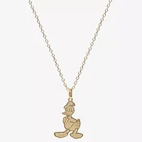 Girls 14K Gold 18 Inch Pendant Necklace