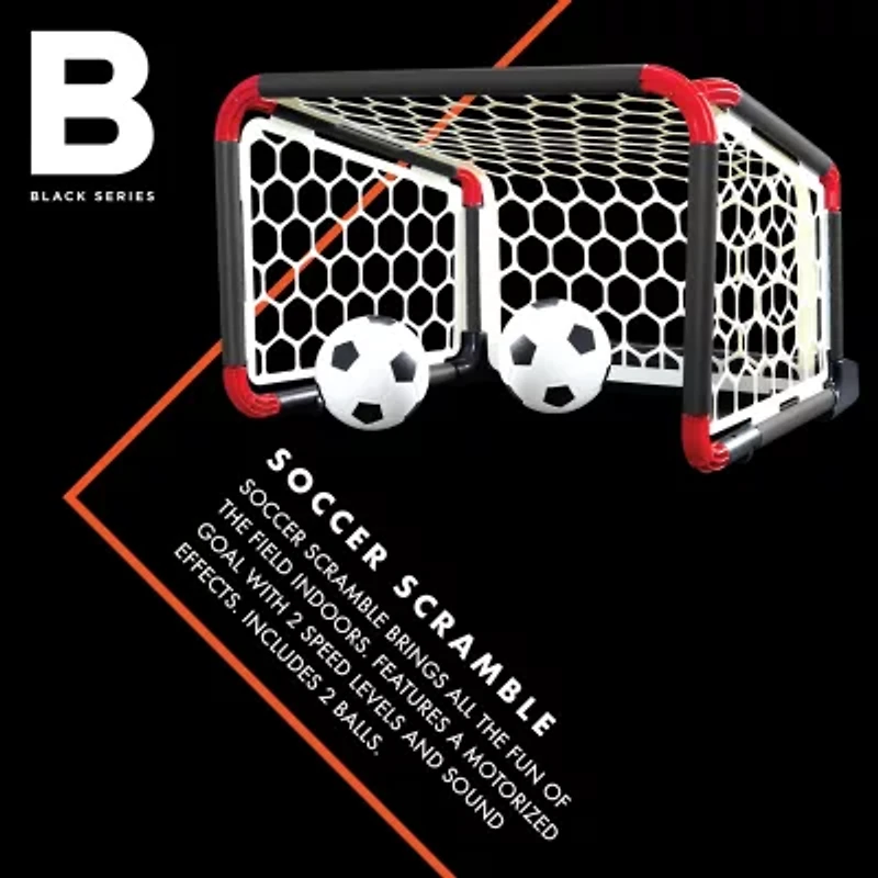 The Black Series Soccer Scramble Motorized Goal