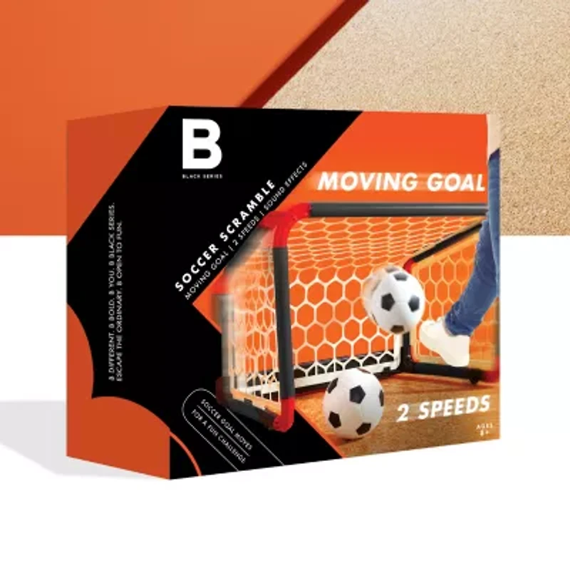 The Black Series Soccer Scramble Motorized Goal