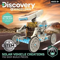 Discovery #Mindblown Solar Vehicle Creation Easy-Build Kit, 197pcs
