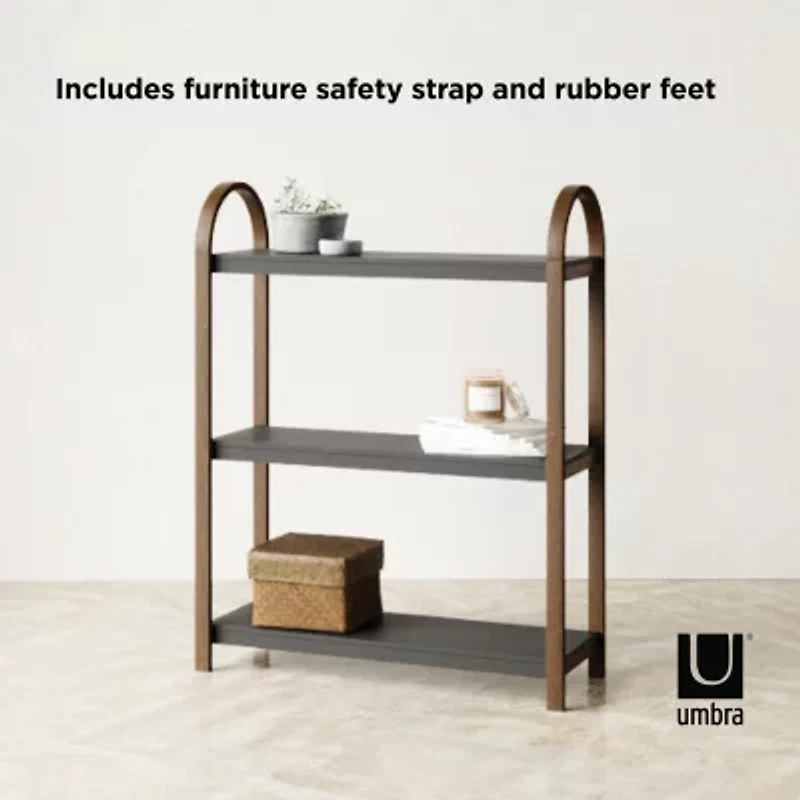 Umbra Bellwood 3-Shelf Standard Bookshelf