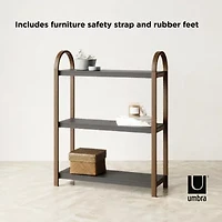 Umbra Bellwood 3-Shelf Standard Bookshelf