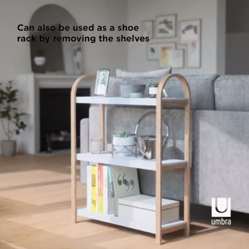 Umbra Bellwood 3-Shelf Standard Bookshelf
