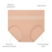 Warners® No Pinching, Problems® Dig-Free Comfort Waist Smooth and Seamless Brief RS1501P
