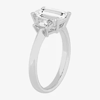 G-H / Si1-Si2) Womens CT. T.W. Lab Grown White Diamond 14K Gold 3-Stone Engagement Ring