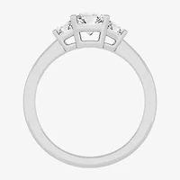 G-H / Si1-Si2) Womens / CT. T.W. Lab Grown White Diamond 14K Gold 3-Stone Engagement Ring