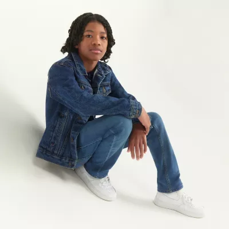 Levi's® Big Kid Boys Denim Lightweight Trucker Jacket