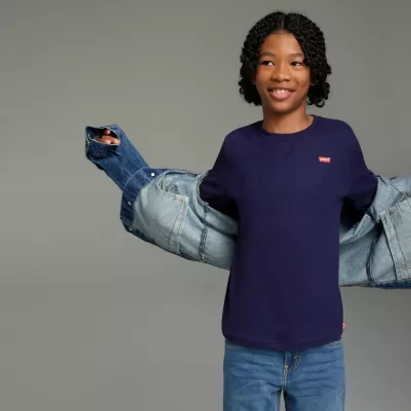 Levi's® Big Kid Boys Denim Lightweight Trucker Jacket
