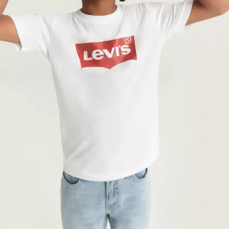 Levi's® Big Kid Boys Adjustable Waist Husky Mid Rise 502™ Regular Fit Jean