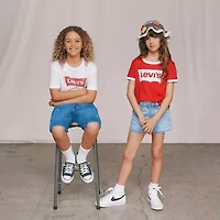 Levi's® Batwing Big Kid Boys Crew Neck Short Sleeve Regular Fit Graphic T-Shirt