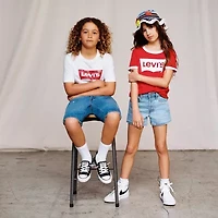 Levi's® Batwing Big Kid Boys Crew Neck Short Sleeve Regular Fit Graphic T-Shirt