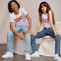 Levi's® Batwing Big Kid Boys Crew Neck Short Sleeve Regular Fit Graphic T-Shirt