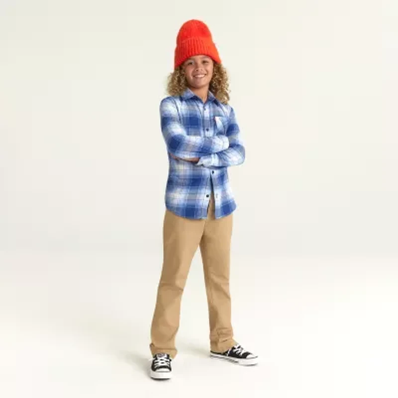 Levi's® Sueded Big Kid Boys Adjustable Waist 511™ Slim Fit Pant