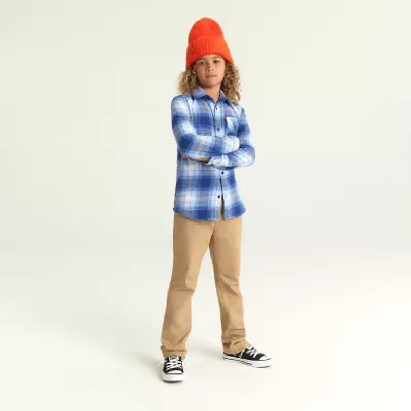 Levi's® Sueded Big Kid Boys Adjustable Waist 511™ Slim Fit Pant